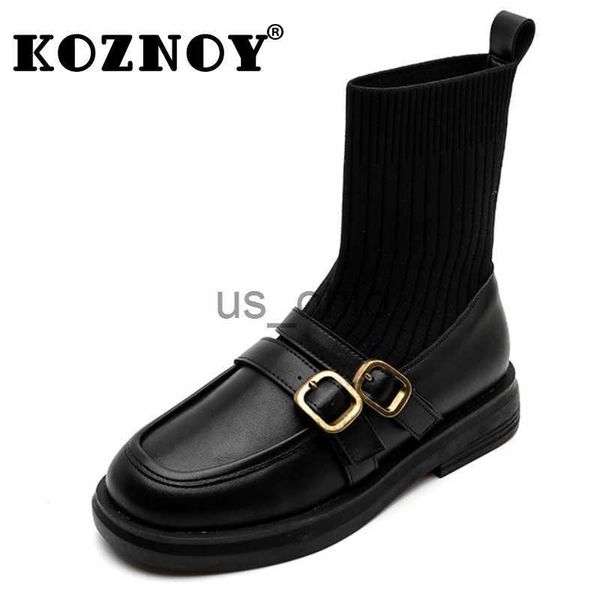 boots koznoy 3cm new microfiber british autumn spring stretch sock knitting boots fashion round toe woman ankle mid calf booties shoes j2308, Black
boots koznoy 3cm new microfiber british autumn spring stretch sock knitting boots fashion round toe woman ankle mid calf booties shoes j2308, Black