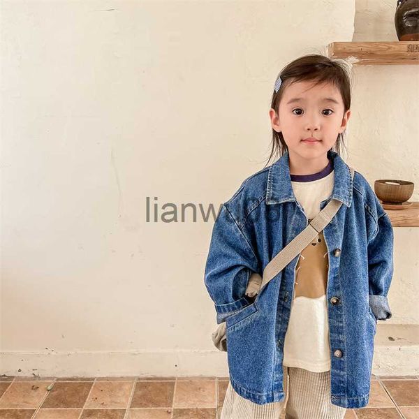 jackets autumn kids oversized denim jackets baby girls patch long sleeve lapel coats boys loose casual denim cardigan x0811, Blue;gray
jackets autumn kids oversized denim jackets baby girls patch long sleeve lapel coats boys loose casual denim cardigan x0811, Blue;gray