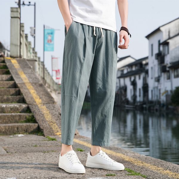 men's pants m-5xl men's casual trousers all-match loose linen trousers fashion trend trousers cargo pants men 230811, Black
men's pants m-5xl men's casual trousers all-match loose linen trousers fashion trend trousers cargo pants men 230811, Black