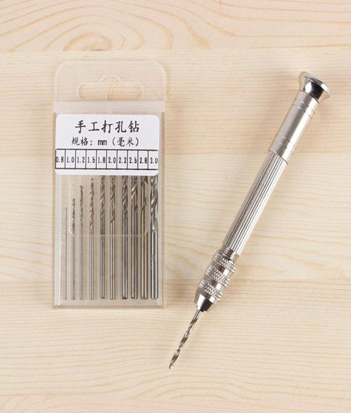 1 set jewelry tools mini drill with 0830mm drill screw handheld for epoxy resin jewelry making diy wood craft handmade tools7574318, Black
1 set jewelry tools mini drill with 0830mm drill screw handheld for epoxy resin jewelry making diy wood craft handmade tools7574318, Black