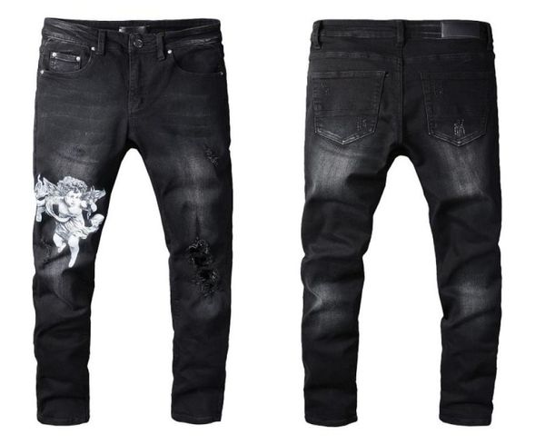 2022 new european and american men039s designer hiphop jeans high street fashion tide brand cycling motorcycle wash patch lett6776256, Blue
2022 new european and american men039s designer hiphop jeans high street fashion tide brand cycling motorcycle wash patch lett6776256, Blue