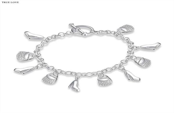 925 sterling silver plated multi pendant charm bracelet fashion jewelry pretty cute party style christmas gift 5178161, Golden;silver
925 sterling silver plated multi pendant charm bracelet fashion jewelry pretty cute party style christmas gift 5178161, Golden;silver