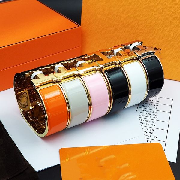 classic cuff bangle copper h buckle lock brand designer 20mm wide cuff bracelet for women jewelry party gift fashion accessories, Black
classic cuff bangle copper h buckle lock brand designer 20mm wide cuff bracelet for women jewelry party gift fashion accessories, Black