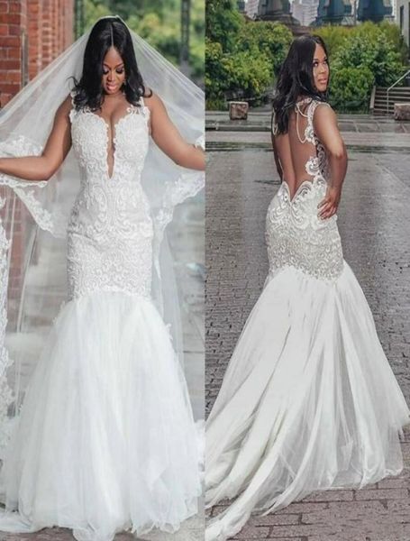 fabulous lace african mermaid wedding dresses plus size backless court train tulle applique bride gowns1128914, White
fabulous lace african mermaid wedding dresses plus size backless court train tulle applique bride gowns1128914, White