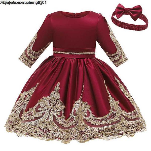 dresses quality christening long sleeve christmas drsses for girls birthday party bowknot wedding children clothes, White
dresses quality christening long sleeve christmas drsses for girls birthday party bowknot wedding children clothes, White