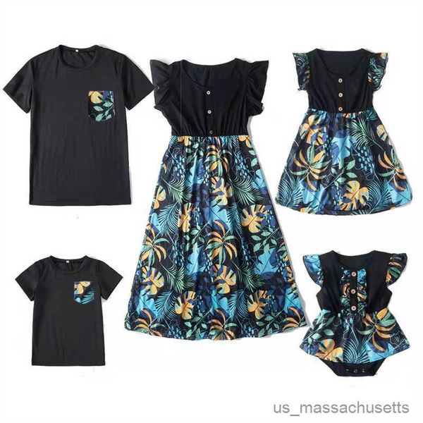 family matching outfits flower family matching outfits ruffled sleeve mother daughter cotton dresses mom baby mommy and me clothes father so, Blue
family matching outfits flower family matching outfits ruffled sleeve mother daughter cotton dresses mom baby mommy and me clothes father so, Blue