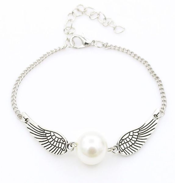 angel wings charm bracelet delicate dove simulated pearl bracelet8237301, Golden;silver
angel wings charm bracelet delicate dove simulated pearl bracelet8237301, Golden;silver