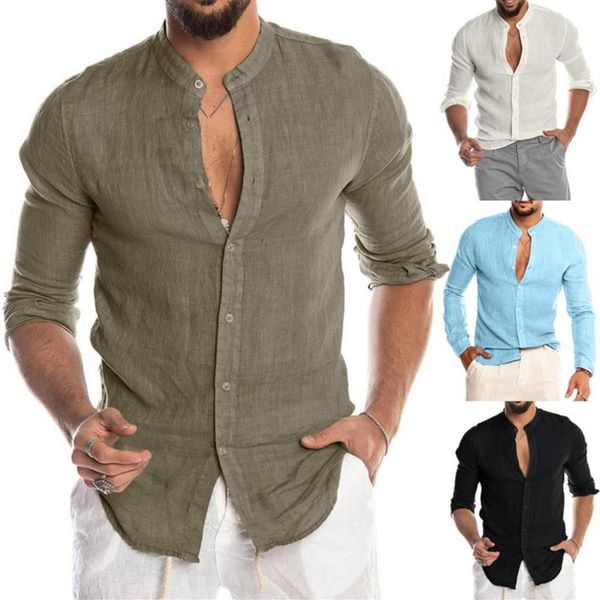 men's casual shirts blouse cotton linen shirt loose short sleeve tee spring autumn summer handsome men253r, White;black
men's casual shirts blouse cotton linen shirt loose short sleeve tee spring autumn summer handsome men253r, White;black