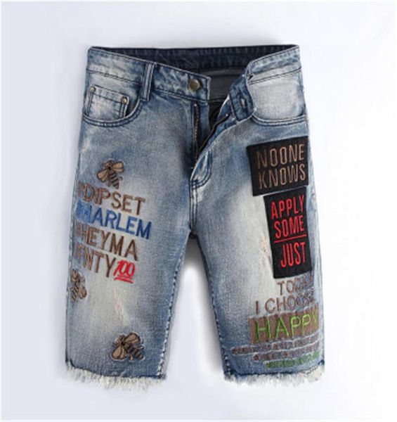 mens hip hop jeans designer male bee embroidery holes blue skinny stretch jean pants fashion trend casual slim leg straight denim 5587961
mens hip hop jeans designer male bee embroidery holes blue skinny stretch jean pants fashion trend casual slim leg straight denim 5587961
