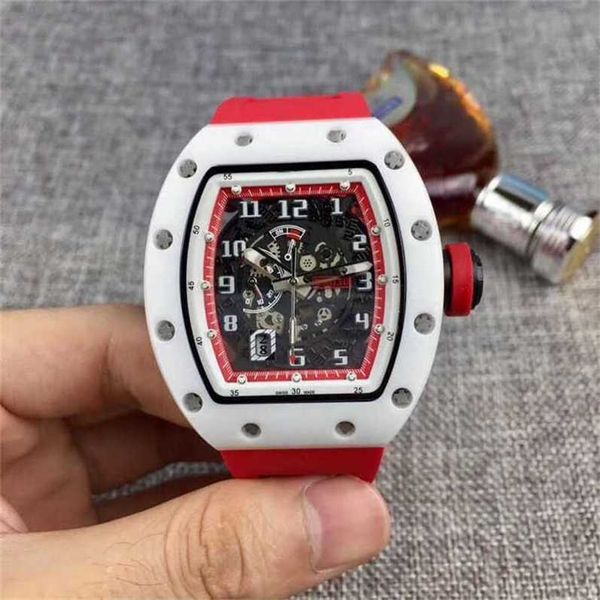 multi-function r ichardes mens watch fashion brand fully automatic mechanical watch ceramic hollow personality tape calen baxy
multi-function r ichardes mens watch fashion brand fully automatic mechanical watch ceramic hollow personality tape calen baxy