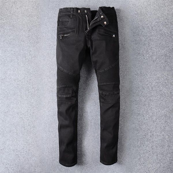 jeans for man designer black fit skinny rip skull slim biker fashion mens denim distress classic cult rapper zipper pocket long st271w, Blue
jeans for man designer black fit skinny rip skull slim biker fashion mens denim distress classic cult rapper zipper pocket long st271w, Blue