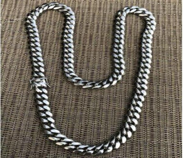 12mm mens miami cuban link chain stainless steel heavy 14k gold plated hip hop7718893, Silver
12mm mens miami cuban link chain stainless steel heavy 14k gold plated hip hop7718893, Silver