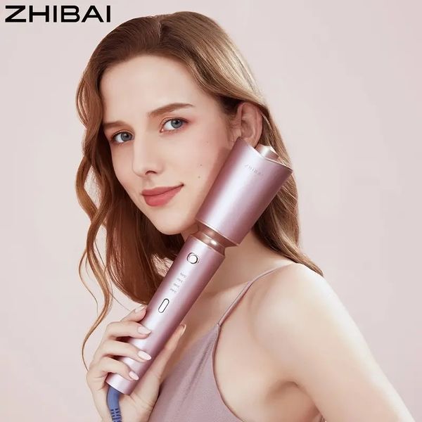 pink automatic hair curler - 4 adjustable temperatures, 1'' ceramic barrel, auto shut-off - perfect for girls & women
pink automatic hair curler - 4 adjustable temperatures, 1'' ceramic barrel, auto shut-off - perfect for girls & women