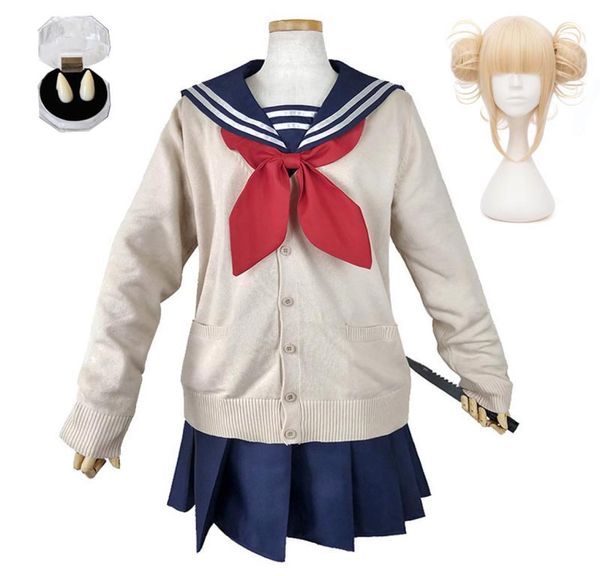 my boku no hero academia akademia himiko toga cosplay costume wig false tooth8339248, Black
my boku no hero academia akademia himiko toga cosplay costume wig false tooth8339248, Black