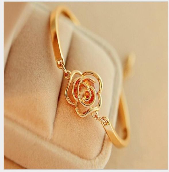 fashion hollow camellia flower rose bracelet crystal charm bracelet gold plated cuff bangles for woman wedding jewelry ps23704335950, Golden;silver
fashion hollow camellia flower rose bracelet crystal charm bracelet gold plated cuff bangles for woman wedding jewelry ps23704335950, Golden;silver