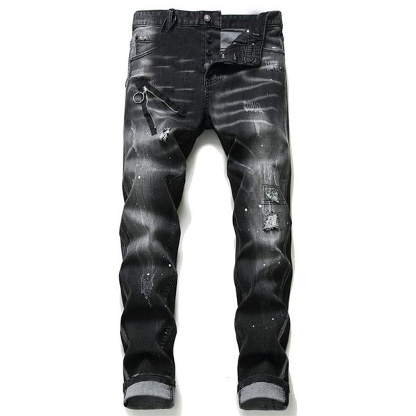unique mens distressed badge black skinny jeans fashion designer slim fit washed motocycle denim pants panelled hip hop biker trou293d, Blue
unique mens distressed badge black skinny jeans fashion designer slim fit washed motocycle denim pants panelled hip hop biker trou293d, Blue