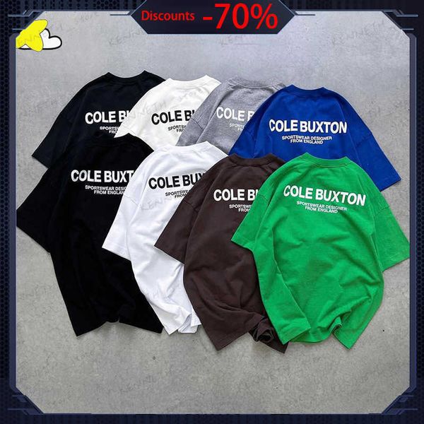 men's t-shirts summer spring loose green gray white black cole buxton t shirt men women classic slogan print tee with tag
men's t-shirts summer spring loose green gray white black cole buxton t shirt men women classic slogan print tee with tag
