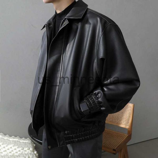 men's jackets pu leather jackets men's autumn and autumn new loose fashion male korean casual streetwear lapel zipper coat 2023 ne, Black;brown
men's jackets pu leather jackets men's autumn and autumn new loose fashion male korean casual streetwear lapel zipper coat 2023 ne, Black;brown