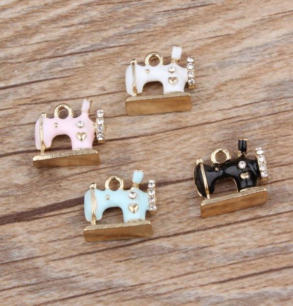 50pcslot 14x16mm enamel sewing machine charms pendant 4 color good for bracelet charm craft supplies gold plated9950441, Bronze;silver
50pcslot 14x16mm enamel sewing machine charms pendant 4 color good for bracelet charm craft supplies gold plated9950441, Bronze;silver