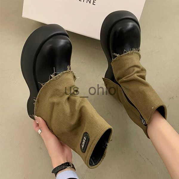 boots women flats shoes cowboy platform chelsea boots designer 2023 winter new goth ankle boots motorcycle botas punk bottine femme j230811, Black
boots women flats shoes cowboy platform chelsea boots designer 2023 winter new goth ankle boots motorcycle botas punk bottine femme j230811, Black