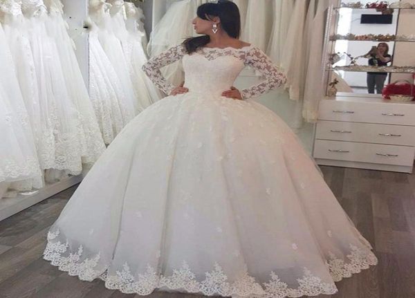 long sleeves puffy wedding ball gown wedding dresses custom made princess bridal formal maxi gown vestido de casamento2978534, White
long sleeves puffy wedding ball gown wedding dresses custom made princess bridal formal maxi gown vestido de casamento2978534, White