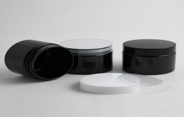 20 x 150g 5oz black plastic jar with lid cosmetic jars empty containers sample cream jars packaging3380122
20 x 150g 5oz black plastic jar with lid cosmetic jars empty containers sample cream jars packaging3380122