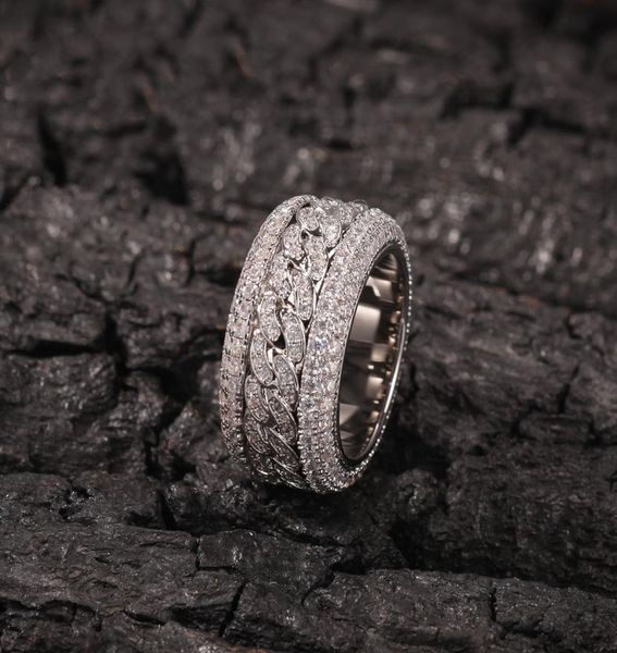 stones hip hop bling iced out cubic zirconia cz ring for men women spinner cuban chain round rings party jewelry6016096, Silver
stones hip hop bling iced out cubic zirconia cz ring for men women spinner cuban chain round rings party jewelry6016096, Silver