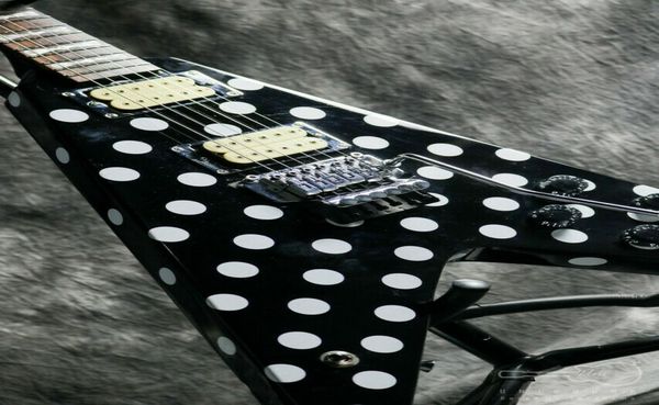 no brand custom order randy rhoads polka dot flying v gg5rx electric guitar5844849
no brand custom order randy rhoads polka dot flying v gg5rx electric guitar5844849