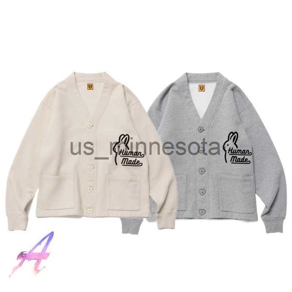 men's jackets human made rabbit print autumn japanese retro couple knitted cardigan coat for men women j230811, Black;brown
men's jackets human made rabbit print autumn japanese retro couple knitted cardigan coat for men women j230811, Black;brown