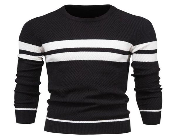 men039s sweaters autumn men clothing sweater winter casual fashion oneck pullover stripe patchwork long sleeve warm slim4581191, White;black
men039s sweaters autumn men clothing sweater winter casual fashion oneck pullover stripe patchwork long sleeve warm slim4581191, White;black