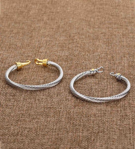 bangle silver ed cuff bangle fashion men bracelets charm bracelet hook 5mm wire woman designer cable mens jewelry exquisite s1801470, Black
bangle silver ed cuff bangle fashion men bracelets charm bracelet hook 5mm wire woman designer cable mens jewelry exquisite s1801470, Black