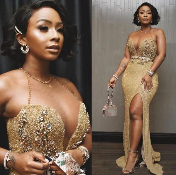 aso ebi arabic gold mermaid evening dresses beaded crystals prom dresses high split formal party reception gowns9655430, Black;red
aso ebi arabic gold mermaid evening dresses beaded crystals prom dresses high split formal party reception gowns9655430, Black;red