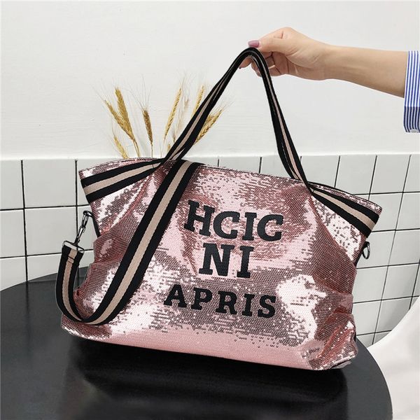evening bag 's large capacity letters sequins tote crossbody casual designer big shoulder messenger bag female travel shopping 230810
evening bag 's large capacity letters sequins tote crossbody casual designer big shoulder messenger bag female travel shopping 230810