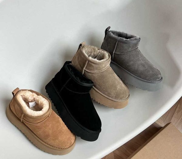 boot ultra mini platform designer fashion woman winter ankle designer boots australia snow 2023 thick bottom real leather warm fluffy bootie, Black
boot ultra mini platform designer fashion woman winter ankle designer boots australia snow 2023 thick bottom real leather warm fluffy bootie, Black
