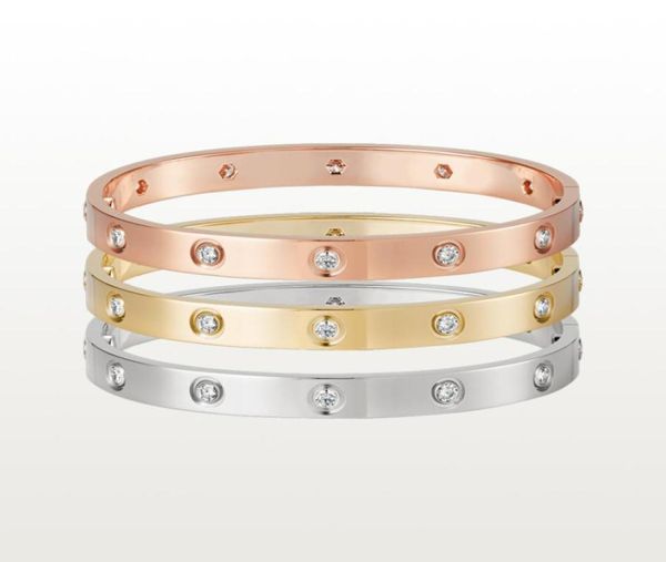 love screw bracelet designer bracelets 10 diamonds bangle luxury jewelry accessories titanium steel alloy goldplated never fade n3876132, Black
love screw bracelet designer bracelets 10 diamonds bangle luxury jewelry accessories titanium steel alloy goldplated never fade n3876132, Black