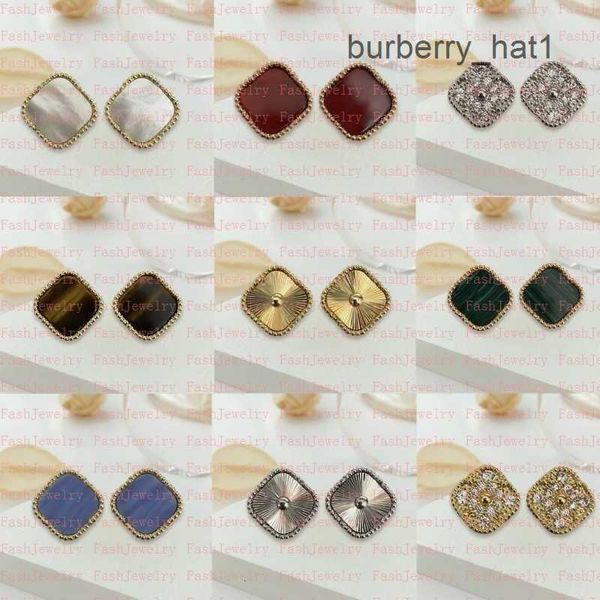 fashion vintage 4/four leaf clover charm stud earrings back mother-of-pearl silver 18k gold plated agate for women girls valentine's mo, Golden;silver
fashion vintage 4/four leaf clover charm stud earrings back mother-of-pearl silver 18k gold plated agate for women girls valentine's mo, Golden;silver