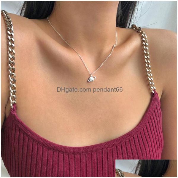 pendant necklaces luxury sterling sier jewelry woman star planet necklace 5a zirconia gold designer chain chokers for women teen dhks0, Silver
pendant necklaces luxury sterling sier jewelry woman star planet necklace 5a zirconia gold designer chain chokers for women teen dhks0, Silver