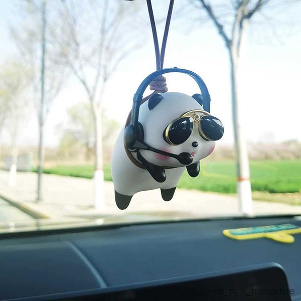 decorations cute anime panda interior decoration ornament tiger auto mirror pendant car accessories r230811
decorations cute anime panda interior decoration ornament tiger auto mirror pendant car accessories r230811