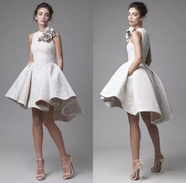 vintage lace wedding dress krikor jabotian jewel sleeveless high low wedding dresses short aline beach bridal gowns with flower1949463, White
vintage lace wedding dress krikor jabotian jewel sleeveless high low wedding dresses short aline beach bridal gowns with flower1949463, White
