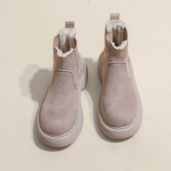 2023 winter new fashion korean short tube flat bottom chelsea one step plush thickened warm snow boots for women 230811, Black
2023 winter new fashion korean short tube flat bottom chelsea one step plush thickened warm snow boots for women 230811, Black