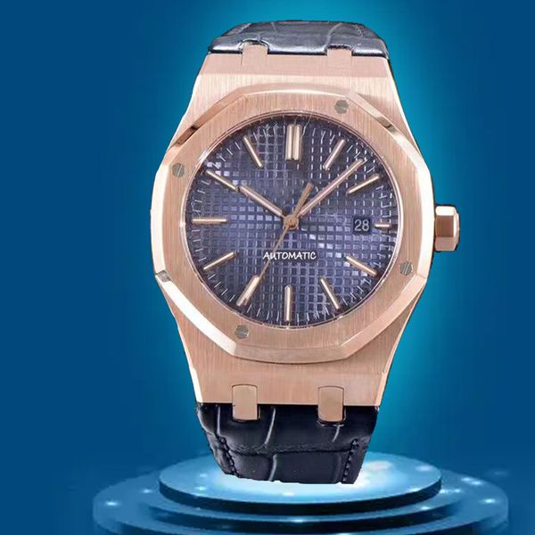 men's mechanical watch luxury automatic famous watches 41mm leather 904l stainless steel strap with sapphire glass waterproof with box, Slivery;brown
men's mechanical watch luxury automatic famous watches 41mm leather 904l stainless steel strap with sapphire glass waterproof with box, Slivery;brown