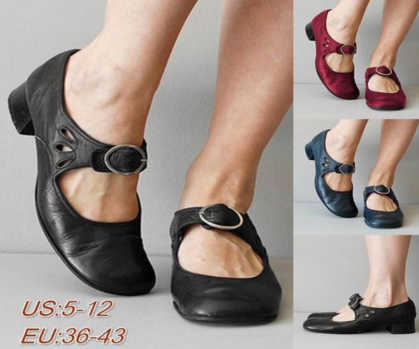 2019 women039s fashion mary jane leather shoes flats ladies low chunky heel vintage sandals summer dress shoes5413204, Black
2019 women039s fashion mary jane leather shoes flats ladies low chunky heel vintage sandals summer dress shoes5413204, Black