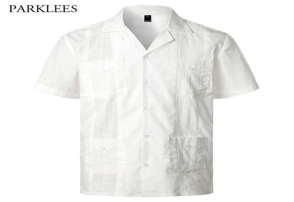 embroidery floral patchwork shirts for men casual multipocket mens short sleeve shirt cuban camp guayabera ethnic men clothing 212270922, White;black
embroidery floral patchwork shirts for men casual multipocket mens short sleeve shirt cuban camp guayabera ethnic men clothing 212270922, White;black