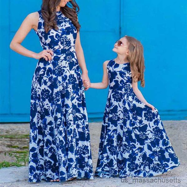 family matching outfits 2023 new women girls strapless long dress floral print mother daughter matching outfits elegant party vestidos famil, Blue
family matching outfits 2023 new women girls strapless long dress floral print mother daughter matching outfits elegant party vestidos famil, Blue