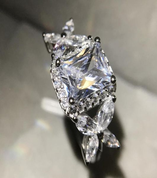 vecalon fashion ring princess cut 2ct diamond cz 925 sterling silver jewelry engagement wedding band ring for women5080114, Slivery;golden
vecalon fashion ring princess cut 2ct diamond cz 925 sterling silver jewelry engagement wedding band ring for women5080114, Slivery;golden