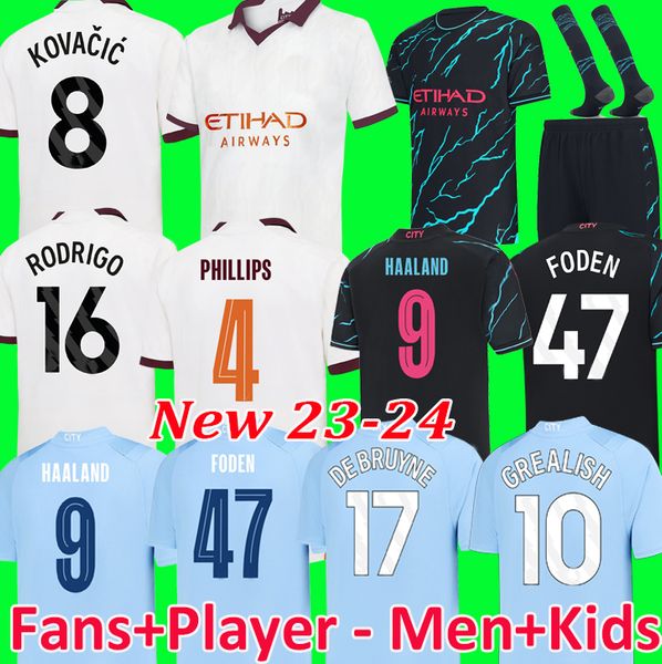 23 24 haaland soccer jerseys grealish sterling mans cities mahrez fans player version manchesters cities de bruyne foden football shirt men, Black;yellow
23 24 haaland soccer jerseys grealish sterling mans cities mahrez fans player version manchesters cities de bruyne foden football shirt men, Black;yellow