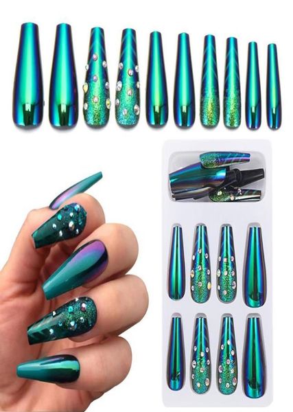 24pcs false nails shiny dark green rhinestones long detachable french fake nails ballet coffin tips press on art tools manicure be4269301, Red;gold
24pcs false nails shiny dark green rhinestones long detachable french fake nails ballet coffin tips press on art tools manicure be4269301, Red;gold