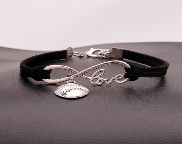 american softball infinity bracelets for women men love baseball charm velvet string rope wrap bangle fashion sports jewelry gift 1794752, Golden;silver
american softball infinity bracelets for women men love baseball charm velvet string rope wrap bangle fashion sports jewelry gift 1794752, Golden;silver