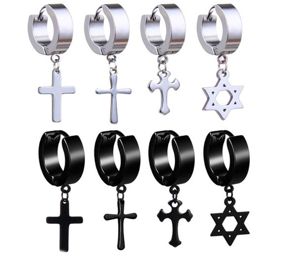 cross pentacle hoop earrings stainless steel pierced ear rings dangle chandelier fashion jewelry for men women will and sandy9918773, Silver
cross pentacle hoop earrings stainless steel pierced ear rings dangle chandelier fashion jewelry for men women will and sandy9918773, Silver