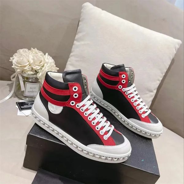 casual shoes 2023-designer women spring autumn fashion leather rubber sneakers breathable size 35-40, Black
casual shoes 2023-designer women spring autumn fashion leather rubber sneakers breathable size 35-40, Black